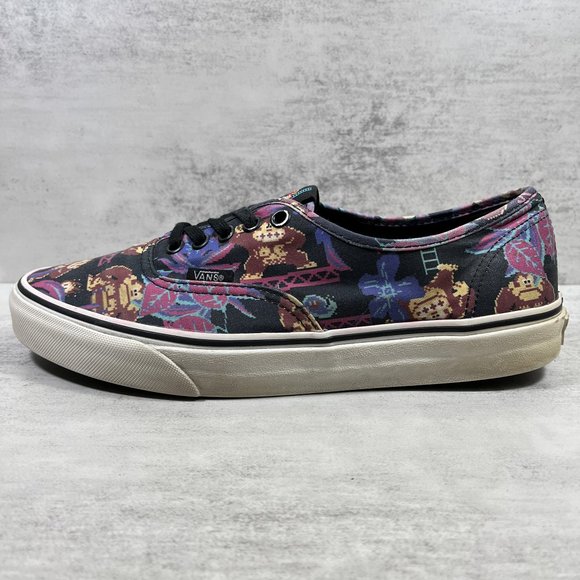 Vans Nintendo Donkey Kong Game Over Sneakers - Men's Size 9